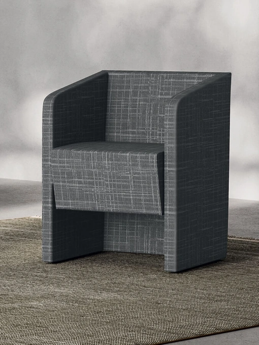 Poltroncina in tessuto Rita di Orme