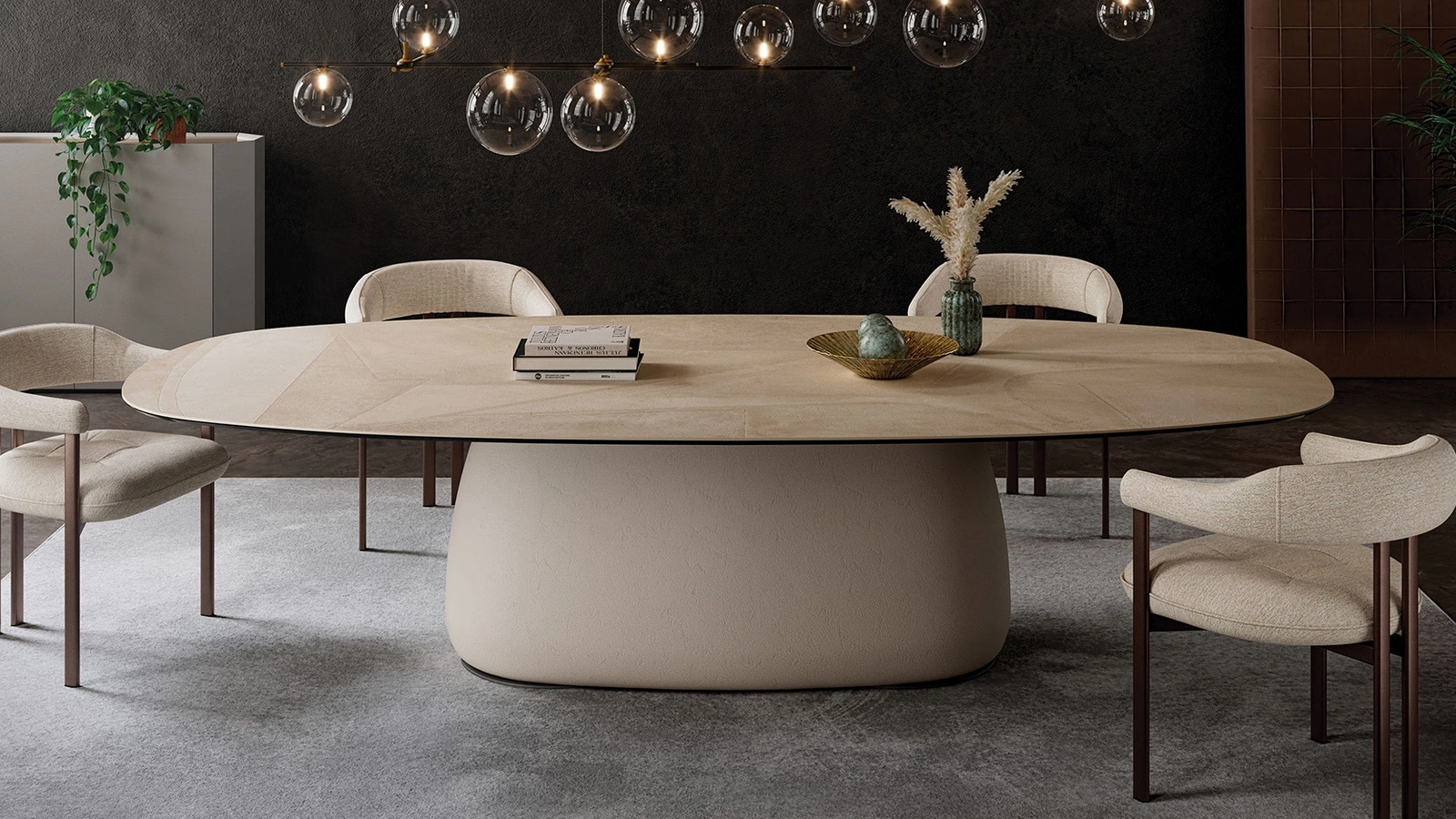 Tavolo Botero Keramik di Cattelan Italia