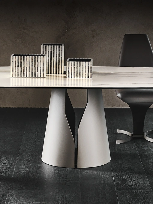 Tavolo con piano in ceramica Giano Keramik di Cattelan Italia