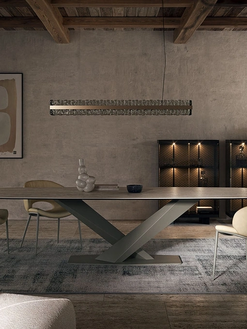 Tavolo Stratos Keramik di Cattelan Italia