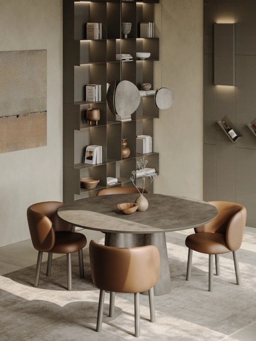 Tavolo Jupe Round di Ronda Design