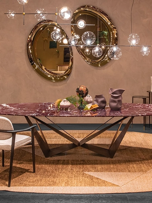 Tavolo Skorpio Marble di Cattelan Italia