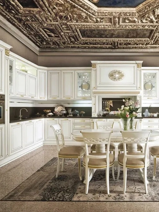 Cucina Classica angolare Ginevra 01 di Ar-Tre