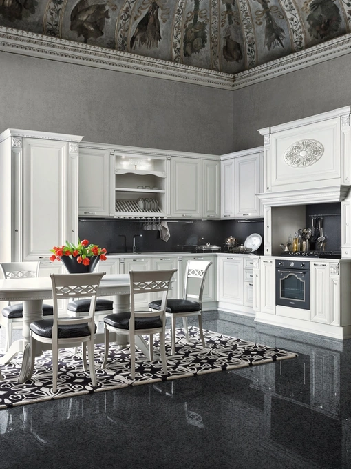 Cucina Classica angolare Ginevra 04 di Ar-Tre