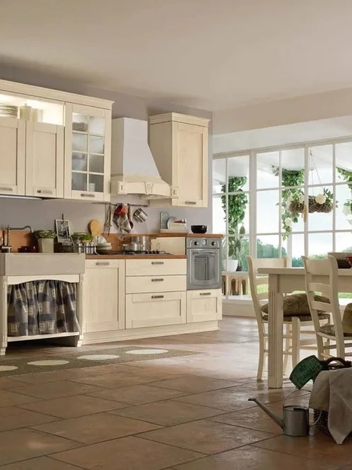 Cucina Classica lineare Signoressa 01 di Ar-Tre