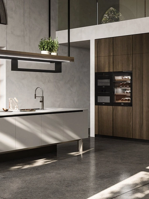Cucina Design con isola Ak Project 04 di Arrital