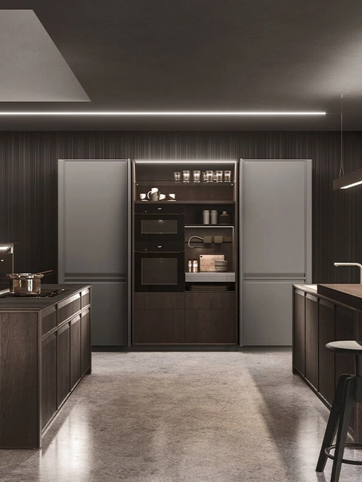 Cucina Design con doppia isola Ak 07 04 di Arrital
