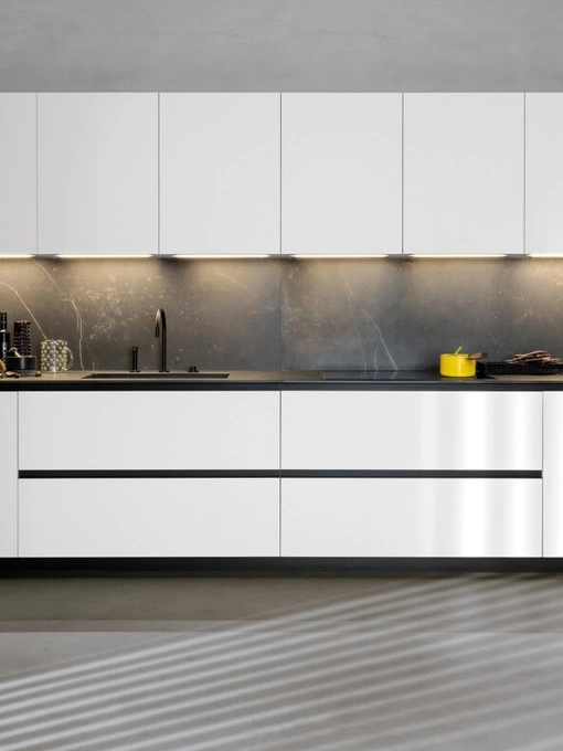 Cucina Design angolare Telero Project 7 di Euromobil