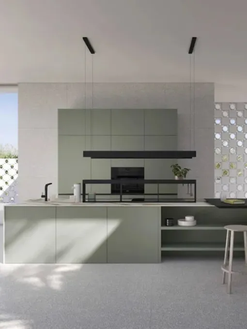 Cucina Moderna con isola Sky 01 di Ar-Tre