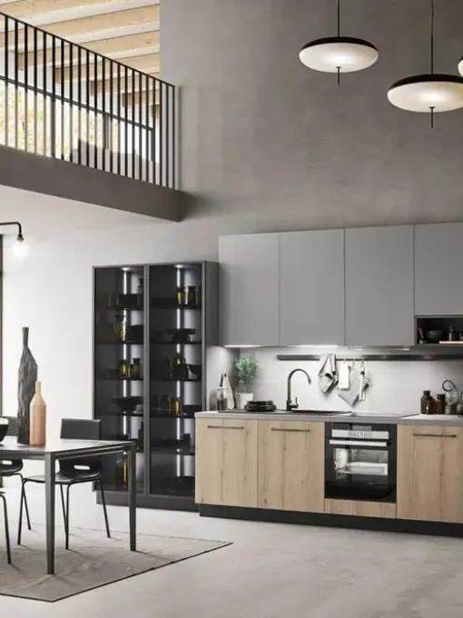 Cucina Moderna lineare Sky 05 di Ar-Tre