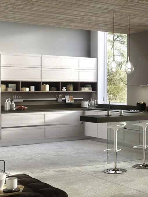 Cucina Moderna con penisola Zoe 07 di Ar-Tre