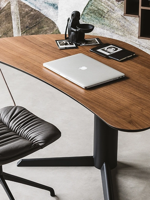 Scrivania da Ufficio in legno Malibù di Cattelan Italia