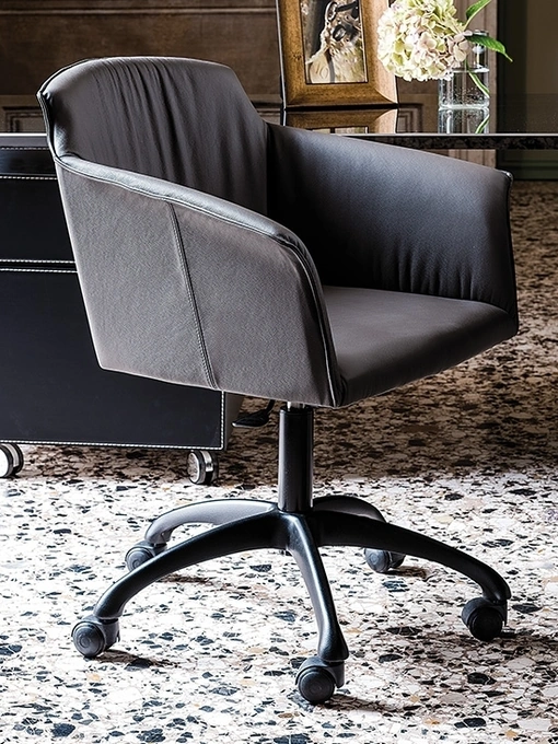Sedia operativa girevole Tyler Wheels di Cattelan Italia
